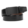 SENDEFN Men's Leather Belt, Ratchet Automatic Buckle for Men, Business
