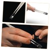 FOMIYES Multi-purpose Tweezers 5pcs Stainless Steel Tweezers for Crafts Eyelash