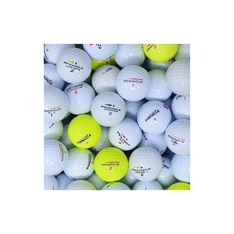 Second Chance Pinnacle Grade A Used Golf Balls - 12