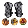 Generic 1pair Professional Dual Thick Breathable Soccer Shin Guards for