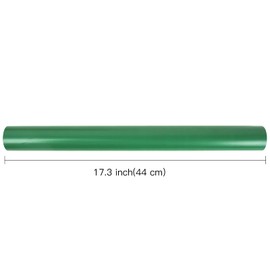 RUSPEPA Green Wrapping Paper Solid Color - Mini Roll - for Wedding, Birthday, Shower, Congrats, and Holiday - 17 Inches X 32.8 Feet