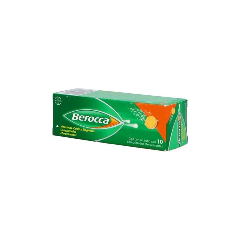 Berocca Comprimidos Efervescentes, 10 Piezas