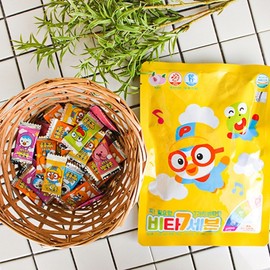 Pororo Vita7 Seven 40 Tablets x 8 Packs Vita7 7-Variety Multivitamin Vitamin C Candy Children Toddler Kids Child Baby Snack / 뽀로로 비타7세븐 40정 x 8개 비타세븐 7가지 멀티비타민 비타민C 캔디 어린이 유아 키즈 아이 아기 간식