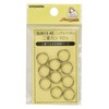 KIYOHARA Iron Double Clip 10 mm Nickel Pack of 10 sun13 – 45 