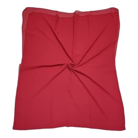 Kiran Fashion Luxury Chiffon Hijab Scarf Scarves Headwrap Neckerchief Soft Long Maxi (Cherry Red)