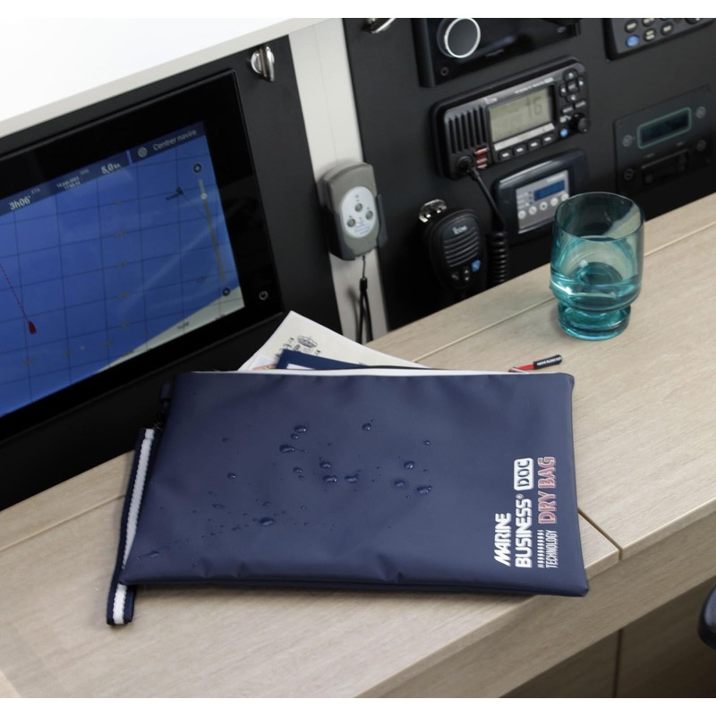 Marine Business Waterproof Document Bag, IPX6 Dry Bag, Blue, blue