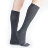 JAVIE Lightweight Merino Wool Comfy Compression Socks Graduated 15-20mmHg Knee