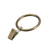 sourcingmap Curtain Clip Rings with Hooks Metal 1.5 Inch Inner