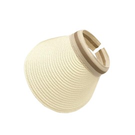 Baluue Adjustable Outdoor Sun Protection Hat Lightweight Casual Beach Cap for Hiking Boating Gardening Beige
