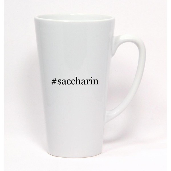 Los Drinkware Hermanos #saccharin - Hashtag Ceramic Latte Mug 17oz