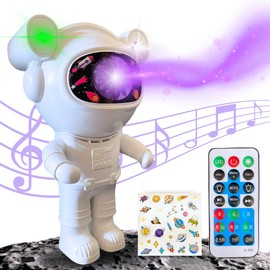 Astronaut Projector, Star Projector with Bluetooth Speaker and Remote Control, Astronaut Galaxy Projector, Night Light, Astronaut Galaxy Star Projector, Night Light for Kids