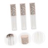 Minkissy 3pcs Refillable Lip Gloss Tubes DIY Lip Balm Containers
