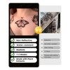 UBICA Floral Semi Permanent Tattoo Realistic Rose Temporary Tattoo 2