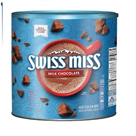 Swiss Miss Milk Chocolate Flavor Hot Cocoa Mix Canister, 76.55 oz.