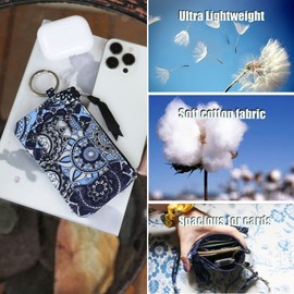 WONDERFUL FLOWER Lanyard Wallet, ID Holder with Lanyard, ID Wallet with Lanyard, Keychain Wallet for Women