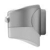 Luceco LED-Solar-Wandlampe mit PIR- Bewegungsmelder Grau 200lm