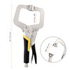 SEUNMUK 4 PCS 11 Inch C Clamp Locking Pliers with
