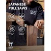 Japanese Pull Saw - 9.5 Ryoba Hand Saw with Rip-cut