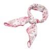 Arumary - Bandanas suaves de algodón y viscosa floral, envoltura