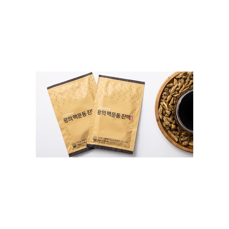 Bloominous King's Ophiopogon japonicus Extract Gold 70ml, 30 packets /