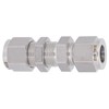 316 Stainless Steel Double Ferrule Compression Fitting Bulkhead Connector AccessoryФ1/2