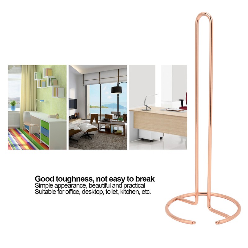 Wrought Iron Tissue Holder Smoother Surfaces Simple 1 Piece Molding