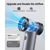 MineTown SwiftFlow X7 Compressed Air Duster, Ultra-Powerful Electric Air Duster,