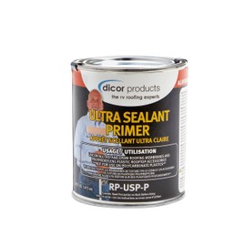 Dicor RP-USP-P Ultra Sealant Primer - 16 Oz, Clear, Prep for Sealing TPO and EPDM Membranes, Rooftop Accessories
