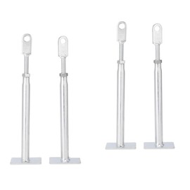 Runfarr Loading Ramp Support Legs,2 Pair Adjustable Ramp Support Bracket for Loading Ramps for Motorcycle,Dirt Bike, ATV,Truck,Pickup,Quad,Lawn Mower