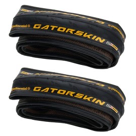 Continental GatorSkin DuraSkin Tire, 2-Count (Folding, 700 x 25mm), Black
