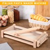 SiliFine Chitarra Cutter Italian Pasta with Rolling Pin Guitar Board