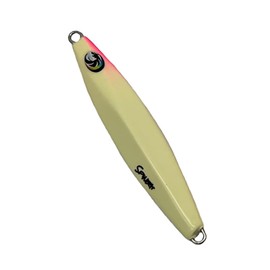 Uzaki Nissin Black Jaguar Jig, Spineion, 4.2 oz (120 g), Full Glow