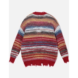 Aelfric Eden Cardigan Sweater for Women Open Front Casual Knit Cardigans Pinstripe Fashion Sweaters 2024 Y2k Outfits