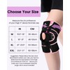 ABYON Lightweight Hinged Knee Brace for Meniscus Tear, Arthritis, ACL,