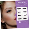 PACKOVE 4 Pairs Adhesive Eyeliner Strip Decals Lightweight Breathable Eye