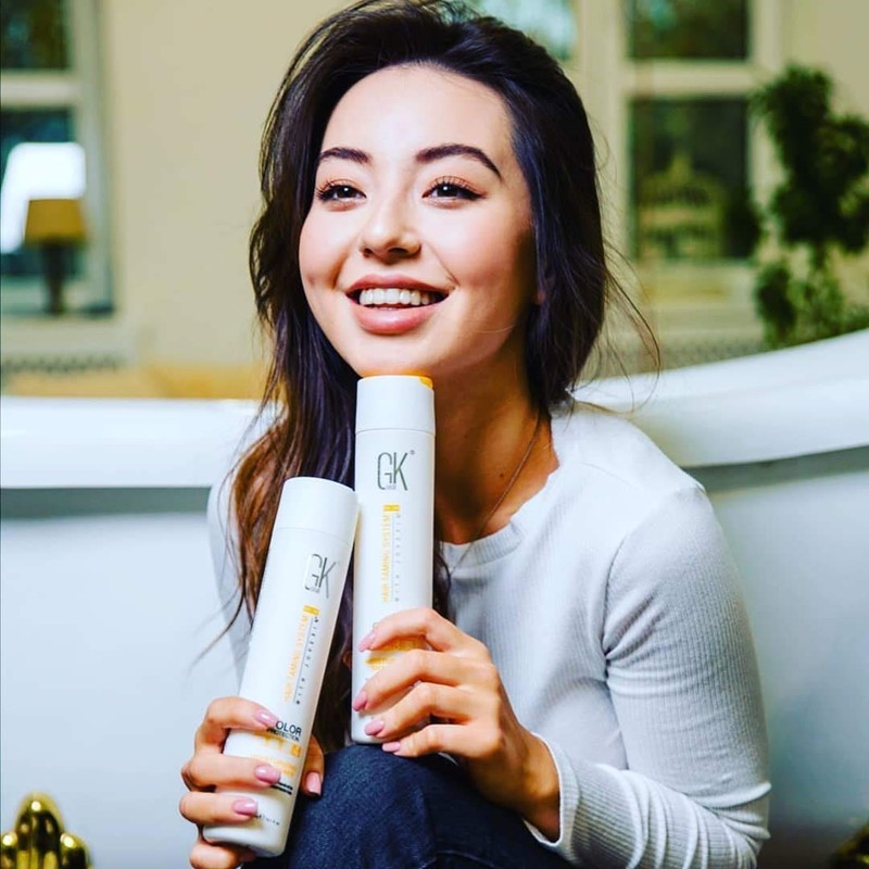 Global Keratin Moisturizing Shampoo 300ml + Moisturizing Conditioner 300ml