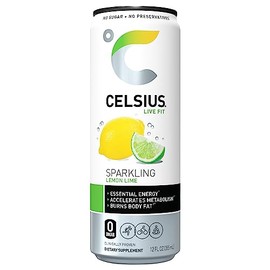 Celsius, Lemon Lime, 12 Ounce