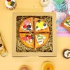 12pcs 9x9x2.5 Inches Brown Pie Box Bakery Boxes with Window