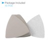 CoCud 10 Pcs 5000 Grit Triangle Sanding Pads Silicon Carbide