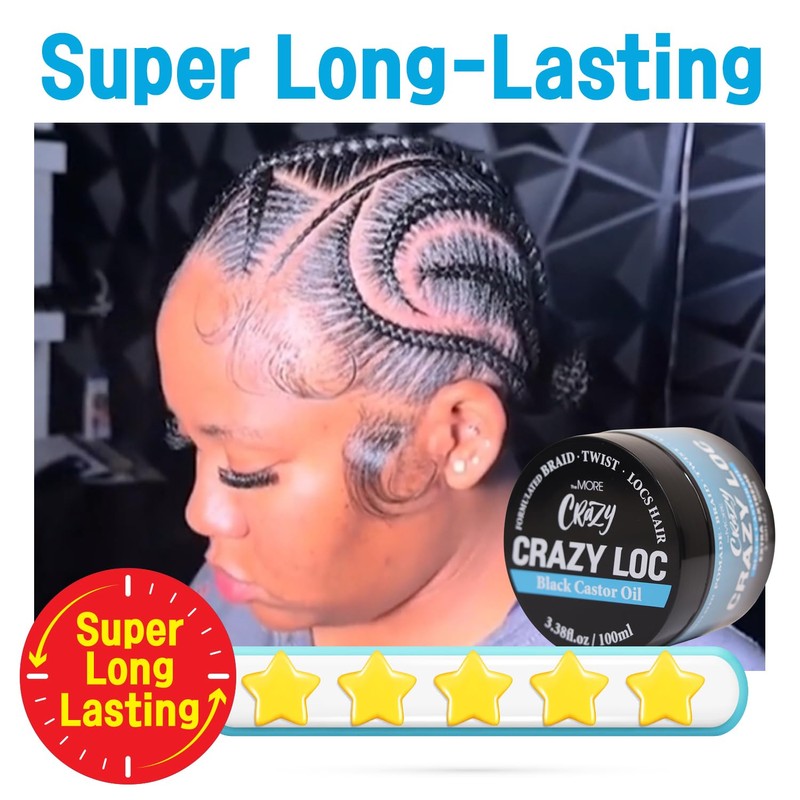 TheMore Crazy Crazy Loc, Super Extra Extreme Hold for Braid,
