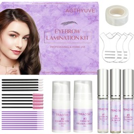 Eyebrow Lamination Kit - Instant Brow Lamination Kit DIY at Home, Professional Eyebrow Lamination,Eyebrow Perm Kit & Eyebrow Lift Kit Easy to Use,Fuller Thicker & Fluffy Brows Lasts Up to 6 weeks