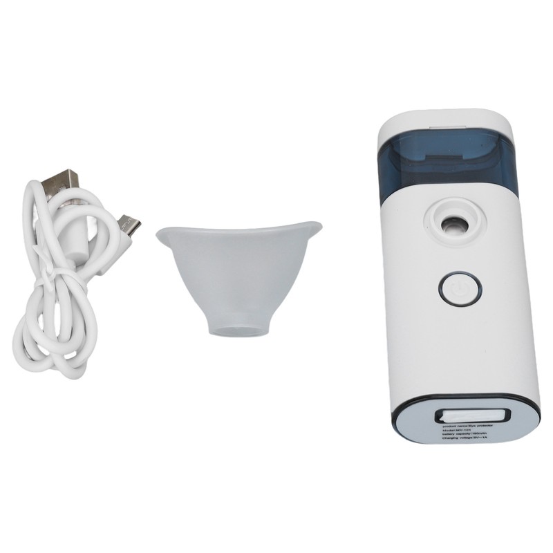 Eye Nebulizer White Portable Rechargeable Massage Moisturizing Atomization Eye Sprayer