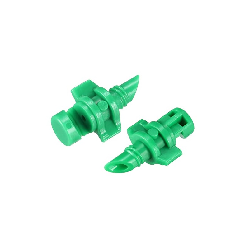 uxcell Micro Sprayer Fan Jet, 180 Degree Refraction Atomized Dripper