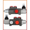 Hydraulic Control Valve 1 Spool 11 GPM SAE Ports Adjustable