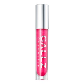 GALLZ Flashing Gloss, 01 Princess PINK, 0.1 oz (2.8 g), Lip Gloss, Glitter, Pink, Moisturizing, Explosive, Sheer, Coloring