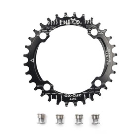 UPANBIKE Bike Narrow Wide Chainring 104 BCD Round Shape Single Chain Ring 32T 34T 36T 38T