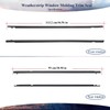 ItranMc Car Window Weather Stripping Molding Trim Belt,Compatible with Honda