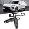 Key Chain Trim, 3pcs/Set ABS Carbon Style Car Key Cover