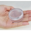 3Pcs 20ml/20g/0.67oz Empty Clear Plastic Loose Powder Puff Box Foundation