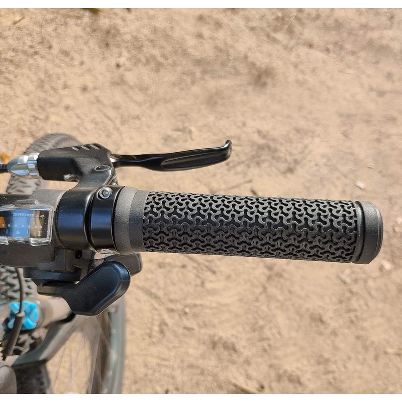 GPMTER Bike Handlebar Grips, Single Lock-on Bicycle Grips Handle Bar